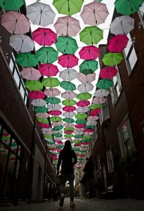 It's raining color with return of Umbrella Sky Elmhurst