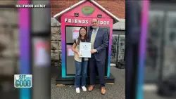 SEE THE GOOD: Marlboro teen earns highest achievement in Girl Scouting with community fridge