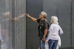 'This makes it real': Traveling replica of Vietnam Veterans Memorial and education center open through Sunday in Antioch