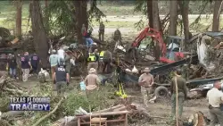Trump tours Texas flood sites and defends officials amid mounting questions about response